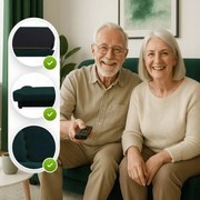 Zestaw 2x Wersalka Rozkładana PIANO Zielona Welurowa