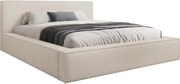 Nirello kárpitozott ágy 160x200 cm, ágyneműtartós - bézs buklé Quelle 03