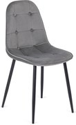 Szürke Bársony Étkezőszék ARIS