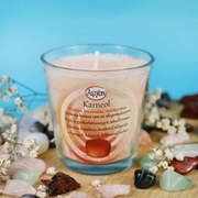 Ásvány gyertya 140g - Karneol