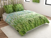 Mikroszálas ágyneműhuzat POSANA zöld Ágyneműhuzat mérete: 2 db 70 x 80 cm | 160 x 200 cm