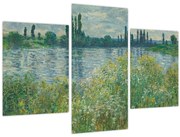 Kép - Claude Monet, Banks of the Seine, reprodukciók (90x60 cm)