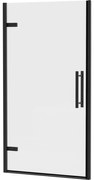 Ravak X0VV40300Z1 - COOL zuhanyajtó 80x195 cm fekete