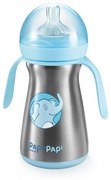 Tescoma PAPU PAPI hőtartó cumisüveg 200 ml, kék,