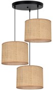 HEXE Csillár zsinóron IRMA 3xE27/60W/230V átm. 45 cm HX0197