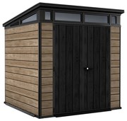 Signature PENT 7X7 műanyag kerti ház kőrisfa