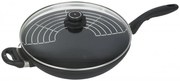 SWISS DIAMOND® gyémánt felületű wok serpenyő 32 cm fedővel indukciós