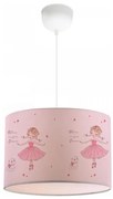 Gyermek csillár CANDY 1xE27/40W/230V rózsaszín