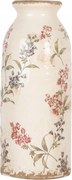 Kerámia váza Tilda virágokkal 8x20 cm