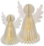 LED karácsonyi dísz 20×LED/6×AA, angyalok