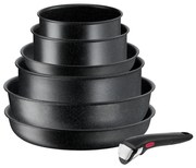 Tefal - Konyhai készlet 7 db INGENIO BLACK STONE