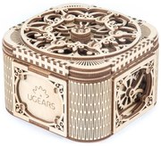 Ugears - 3D fa mechanikus puzzle Ékszerdoboz