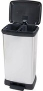 Curver DECO BIN pedálos kuka, 23 + 23 l