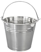 Orion Rozsdamentes acél vödör fogantyúval B 5 l, 5 l