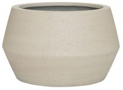 Pottery Pots Harley Low virágcserép, puha bézs, többféle méretben - Fazekas edények méret: S - ⌀ 36, óra. 21,5 cm