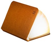Összecsukható lámpa "Smart Book" mini, narancssárga textil - Gingko
