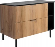 Fürdőszoba szekrény álló mosdó alá 100 tölgy divatos lábak fém Asztallap