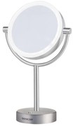 Sencor kozmetikai tükör LED világítással, 5W, 230V, rozsdamentes acél