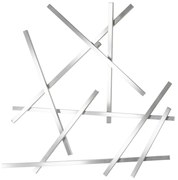 Ezüstszínű fém fali fogas 79 cm Matches – Spinder Design