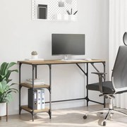 vidaXL Asztal Artisan tölgy 120 x 50 x 75 cm Faanyag