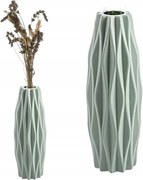 Műanyag váza Magas Keskeny Zöld kerti ház Grill party