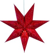 Piros függő karácsonyi fénydekoráció Aratorp – Markslöjd