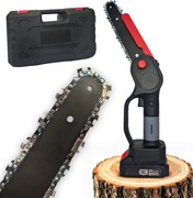 Mini Láncfűrész Akkumulátoros Fafűrész 200W Akku 21V