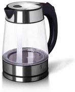 BerlingerHaus Elektromos üveg vízforraló (2200 W) Black Silver Collection BH/9119