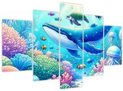 Kép – Víz alatti világ (150x105 cm)