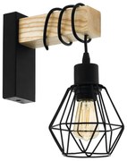 Eglo Townshend 5 43135 falilámpa, 1x60W E27