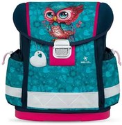 Iskolatáska, fémcsat, BELMIL Classy Cute Owl, bagoly (BL40313AG56L)