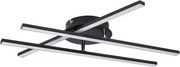 Beltéri led mennyezeti lámpa 25w 950lm 3000k fekete/fehér svetlana
