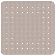 Mirasol szürkésbézs csúszásgátló zuhanyszőnyeg, 54 x 54 cm - Wenko