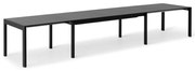 Bővíthető étkezőasztal fekete asztallappal 96x220 cm Join by Hammel – Hammel Furniture