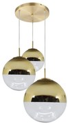 GLOBO 15855-3 - Csillár zsinóron VARUS 3xE27/40W/230V