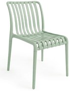 Műanyag szék TREGO, zöld