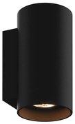 Zuma Line 92696-N - Fali lámpa SANDY WL 2xGU10/50W/230V fekete