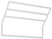 Fali törölközőtartó 37x60 cm fehér