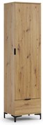 LORA fiókos szekrény, artisan tölgy kivitelben