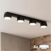BRILAGI - LED spotlámpa MONO 4xGX53/30W/230V fekete