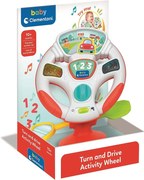 Színes Turn and Drive interaktív kormánykerék Clementoni