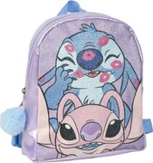 Disney Lilo és Stitch, A csillagkutya Kiss hologrammos hátizsák, táska 23 cm