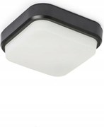 Felületre szerelhető Led lámpatest Rendl Taris Sq 17 fekete 8W IP54 3000K 230V