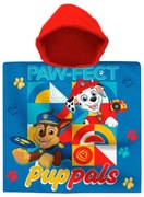 Mancs Őrjárat Paw-fect strand törölköző poncsó 60x120 cm