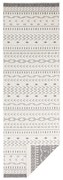 Kuba szürke-krémszínű kültéri szőnyeg, 250 x 80 cm - NORTHRUGS