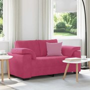 vidaXL bordó bársony loveseat kanapé 120 cm