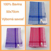 Konyharuha pamut kevert színek 50x70cm 10db TiaHome