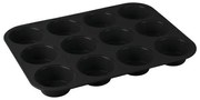 BerlingerHaus 12 csészés muffin sütőforma Matte Black Collection  BH/7950