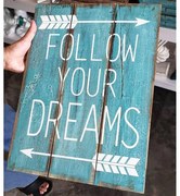 MIMPI tükriz fa tábla 30x40 cm