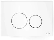 VitrA Vetro control panel glass white 740-1600